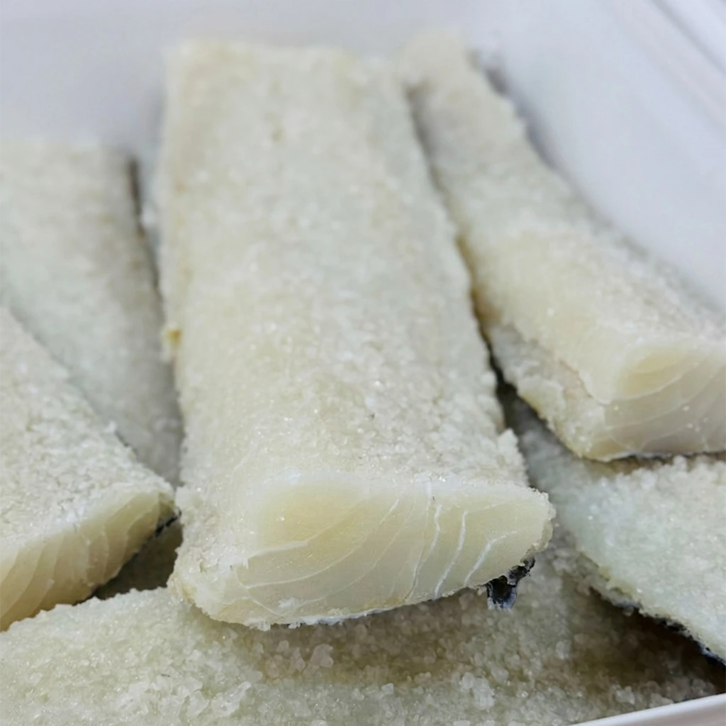 Morro de bacallà salat